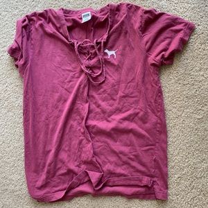 Pink Maroon shirt